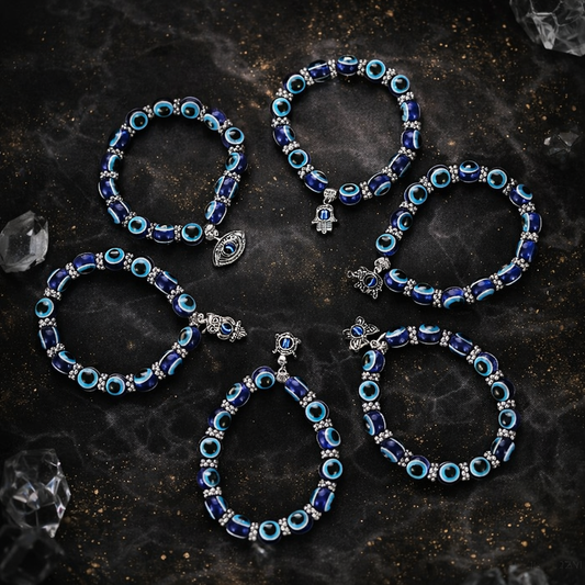 Beaded Evil Eye Protection Bracelets