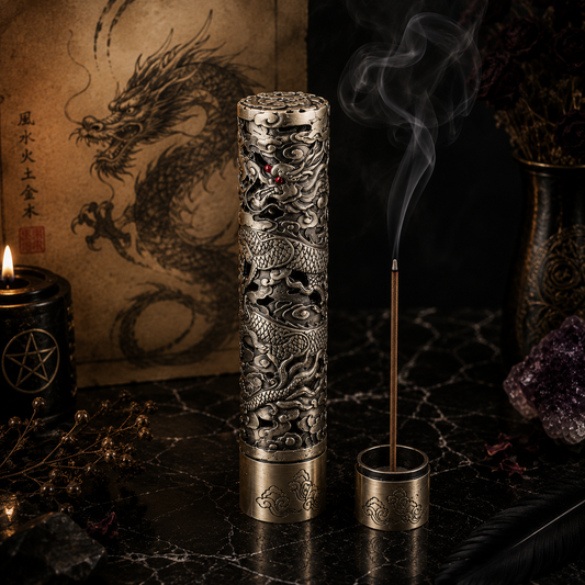 Dragon's Breath Incense Vessel