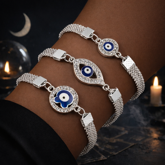 Blue Evil Eye Protection Bracelet