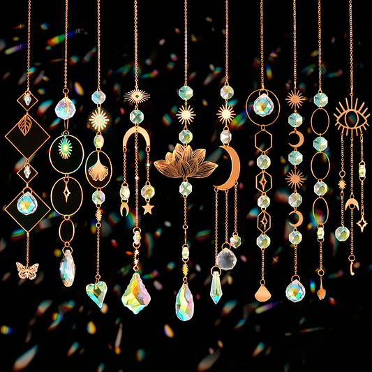 Mystical Gold Sun Catchers