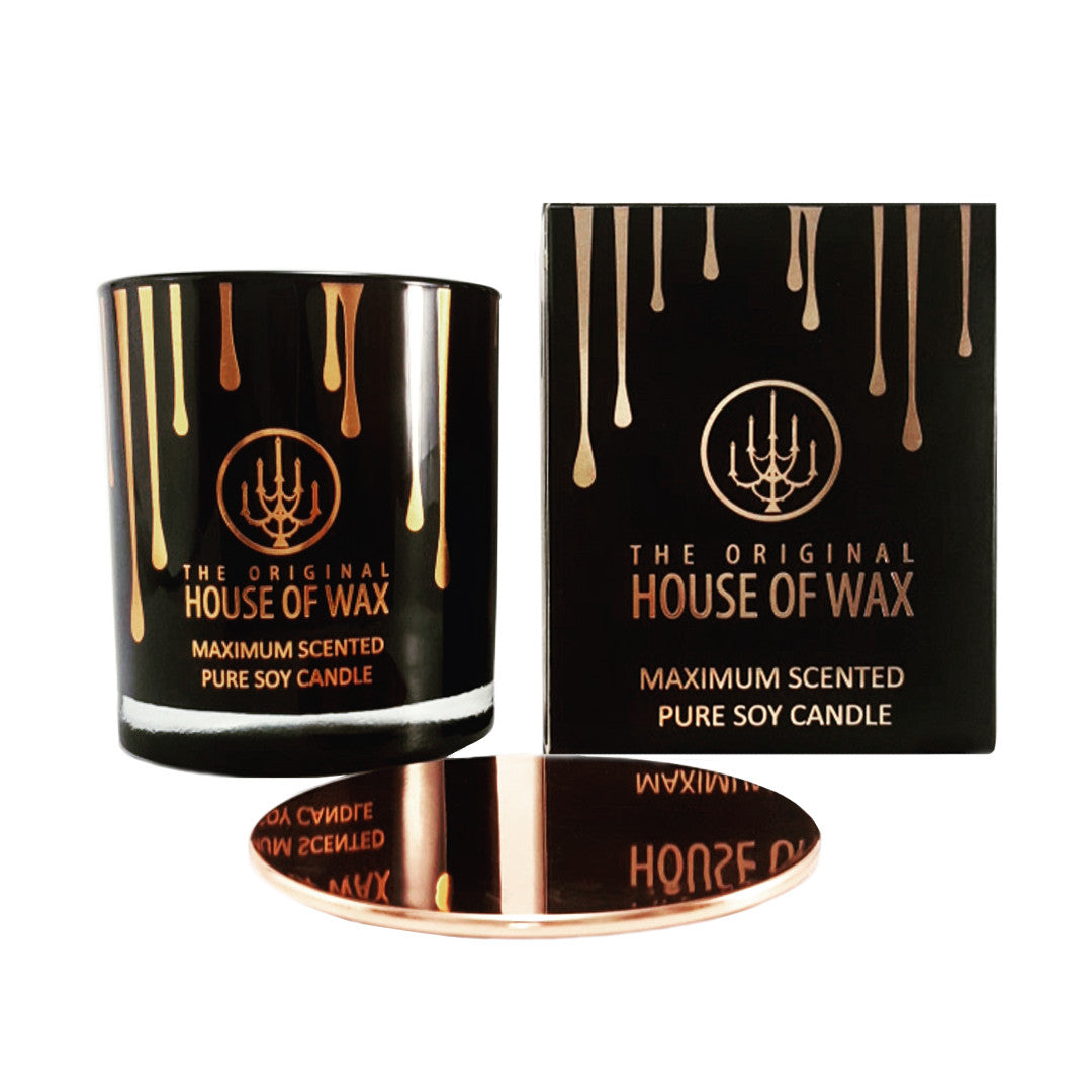 DRAGON'S BLOOD Regular price$50.00 QUANTITY 1 −+ Dragon's Blood Maximum Scented Pure Soy Candle with notes of: Spiced Amber - Sandalwood - Egyptian Oudh  This alluring scent contains a blend of spiced amber, patchouli, Egyptian oudh, and the resin of the Dragon Blood tree to create an exotic fragrance. Dragon’s Blood is known for its power to cleanse spaces of negative entities or influences