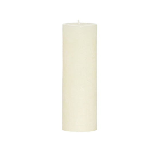 RUSTIC PILLAR CANDLE NATURAL