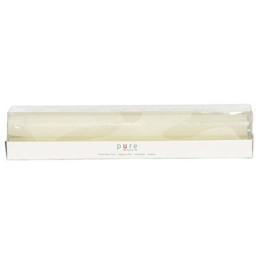 RUSTIC DINNER CANDLE (BOX OF 6 NATURAL)